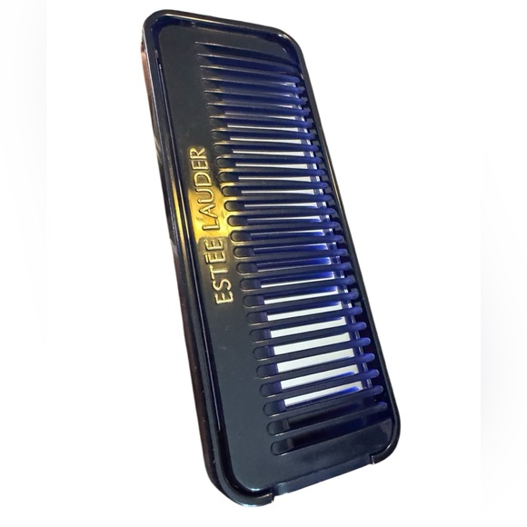Vintage ESTEE LAUDER Comb Mirror Set Travel Size 5” Purse Vacation Travel Mini - Picture 5 of 8